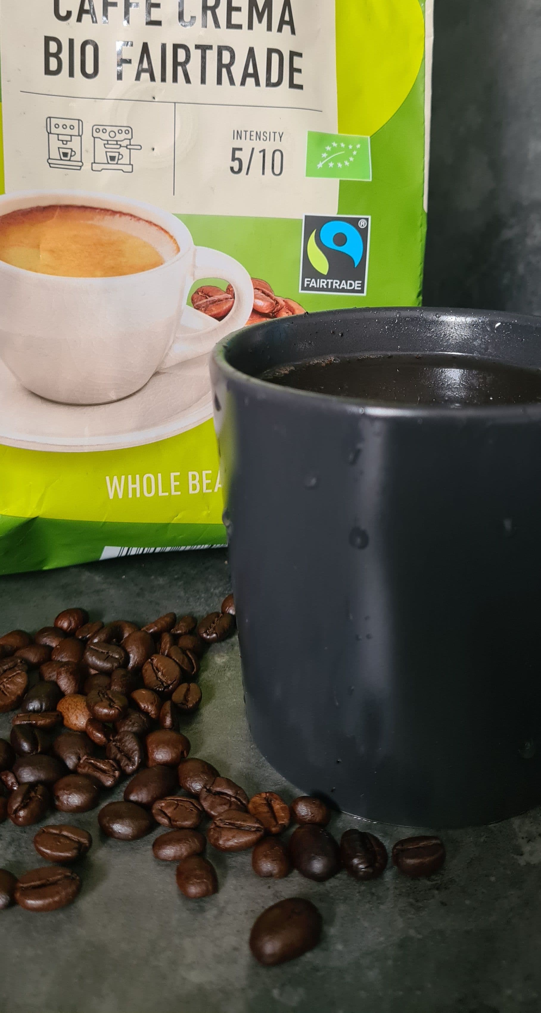 Kaffee nicht nur geschmackvoll sondern auch noch fair gehandelt!